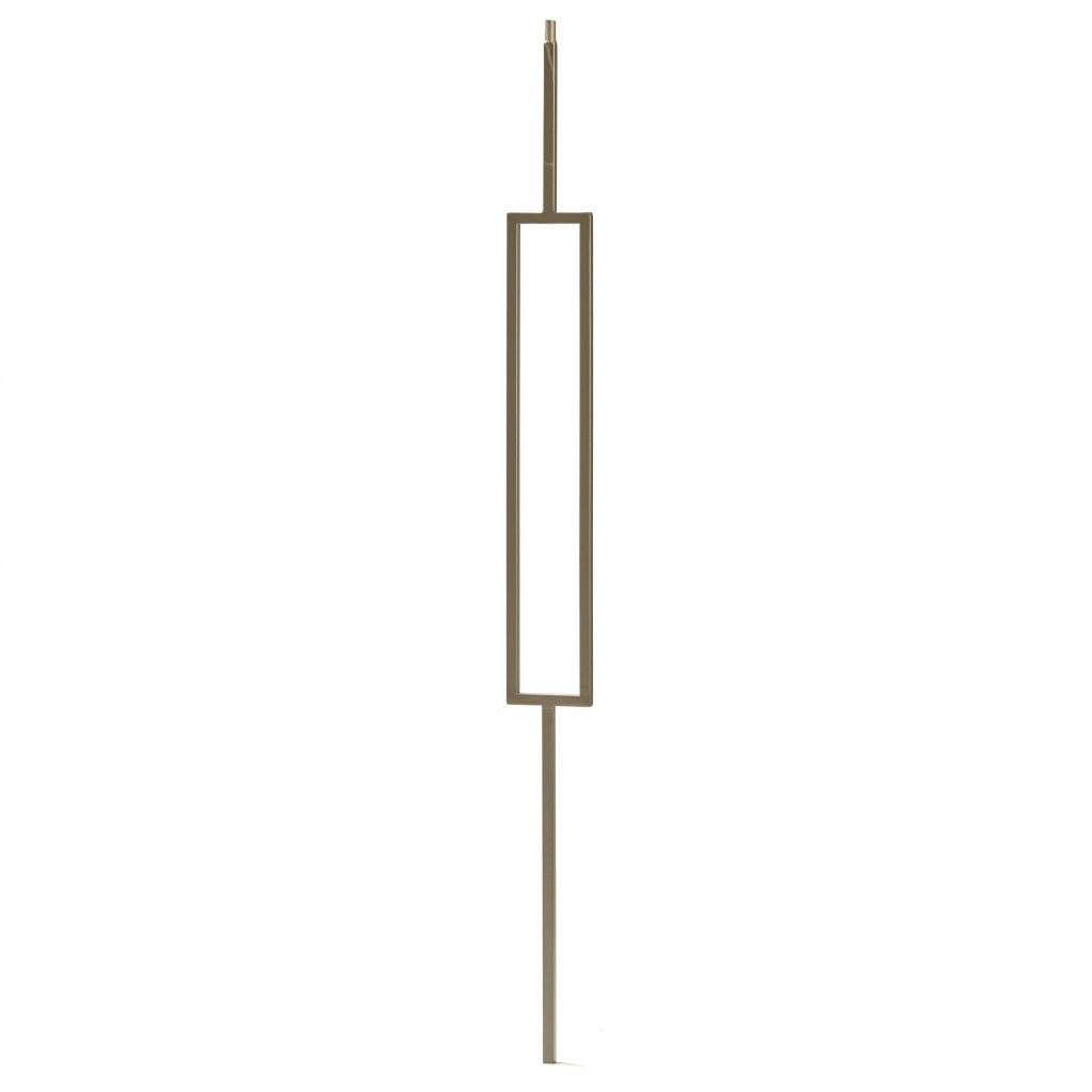2670 Single Rectangle Iron Baluster