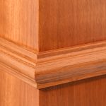4625 White Paint Recessed Panel w/ Cove Box Newel - Image 4
