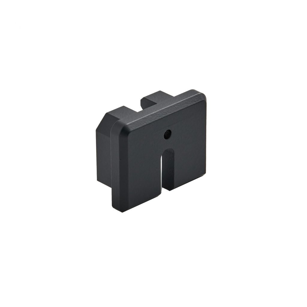 Glass - 1-1/2" Square Wall Anchor